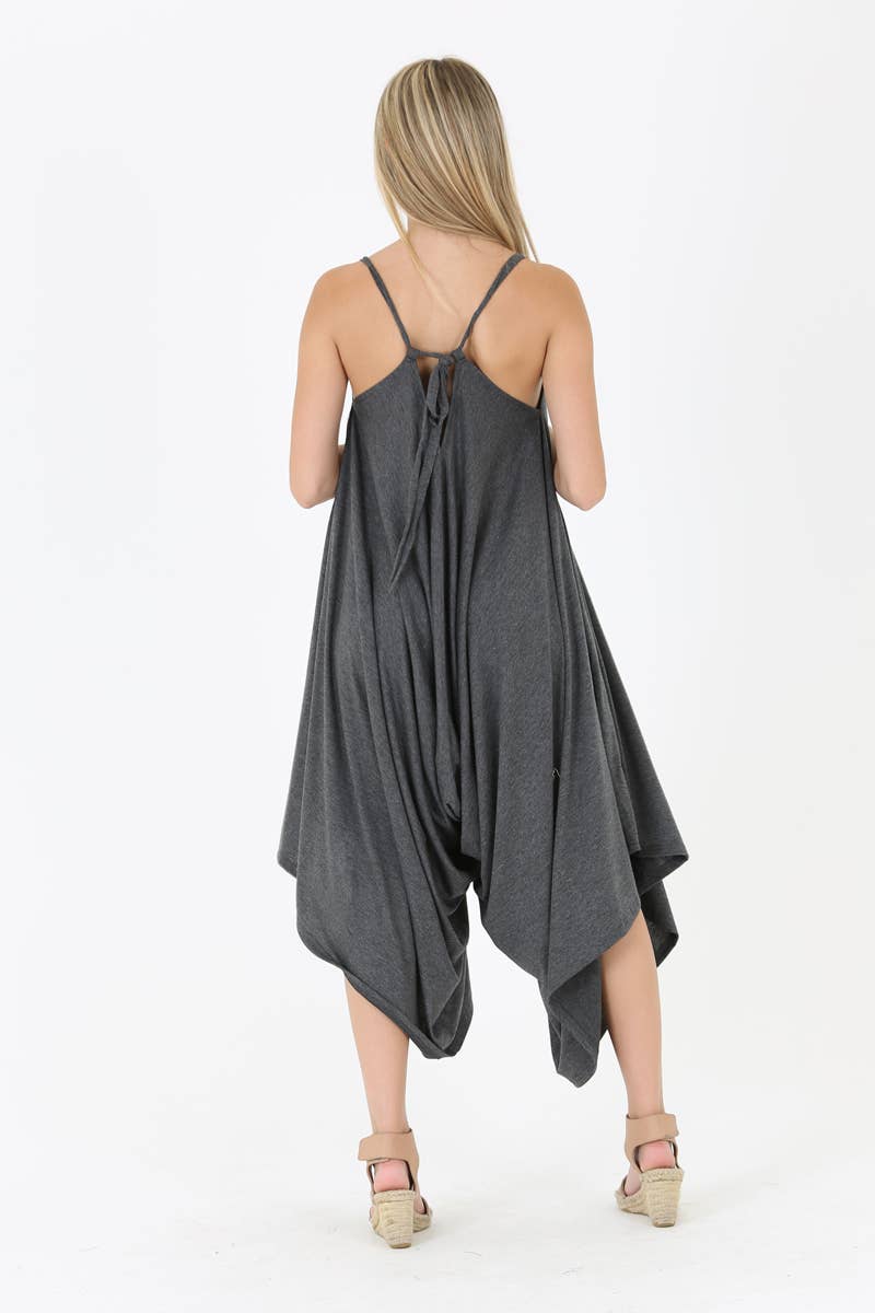 ANGIE – Macacão - Mulher por atacado – Macacão Harem de Tricô X5099-ASIS8