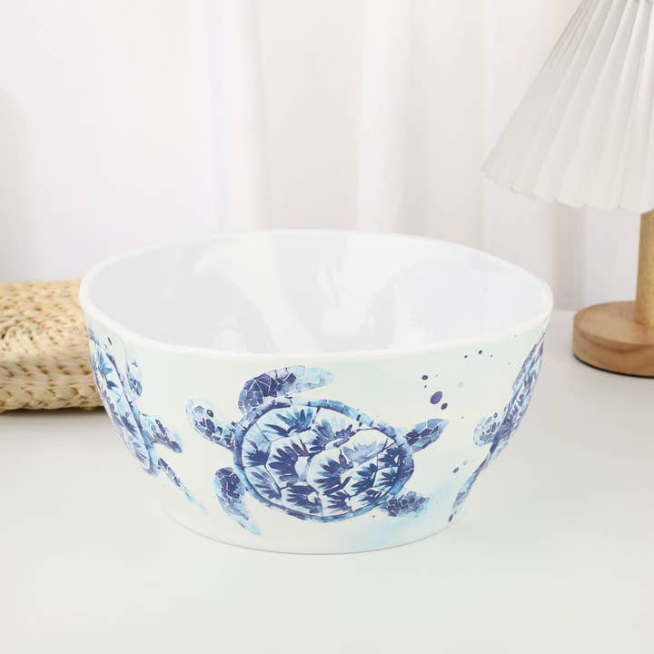 Supreme Housewares - Wholesale Serve Bowl - Indigo 10" Melamine Serving Bowl3