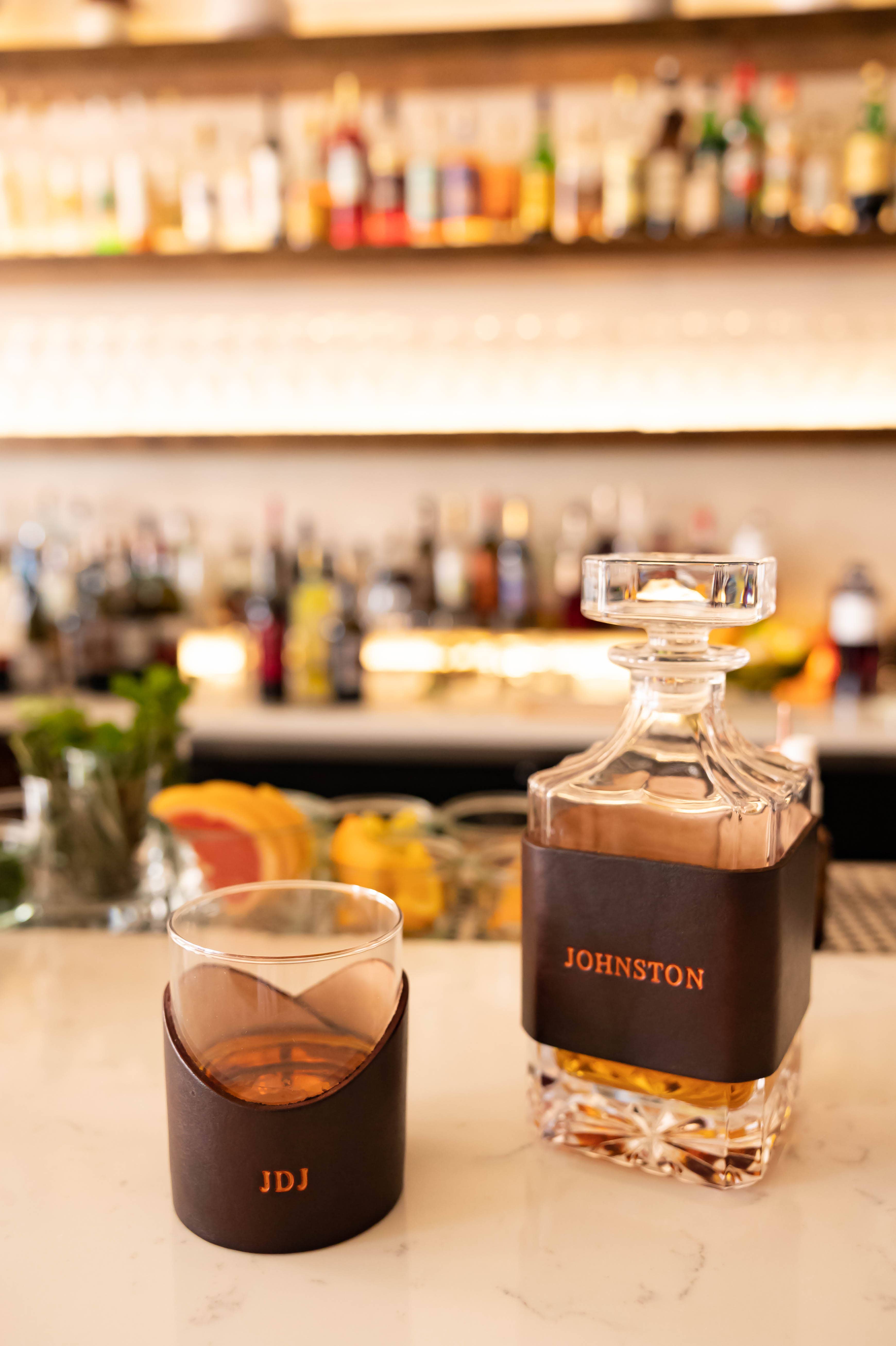 Lindy Leather - Wholesale Decanter - Custom Leather Decanter3