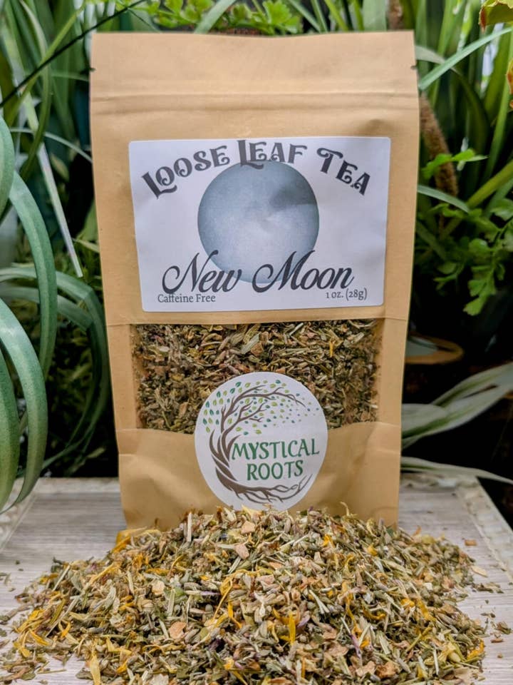 Nymåne – Urte-te for nye begyndelser - Løs for engroshandel hos Mystical Roots