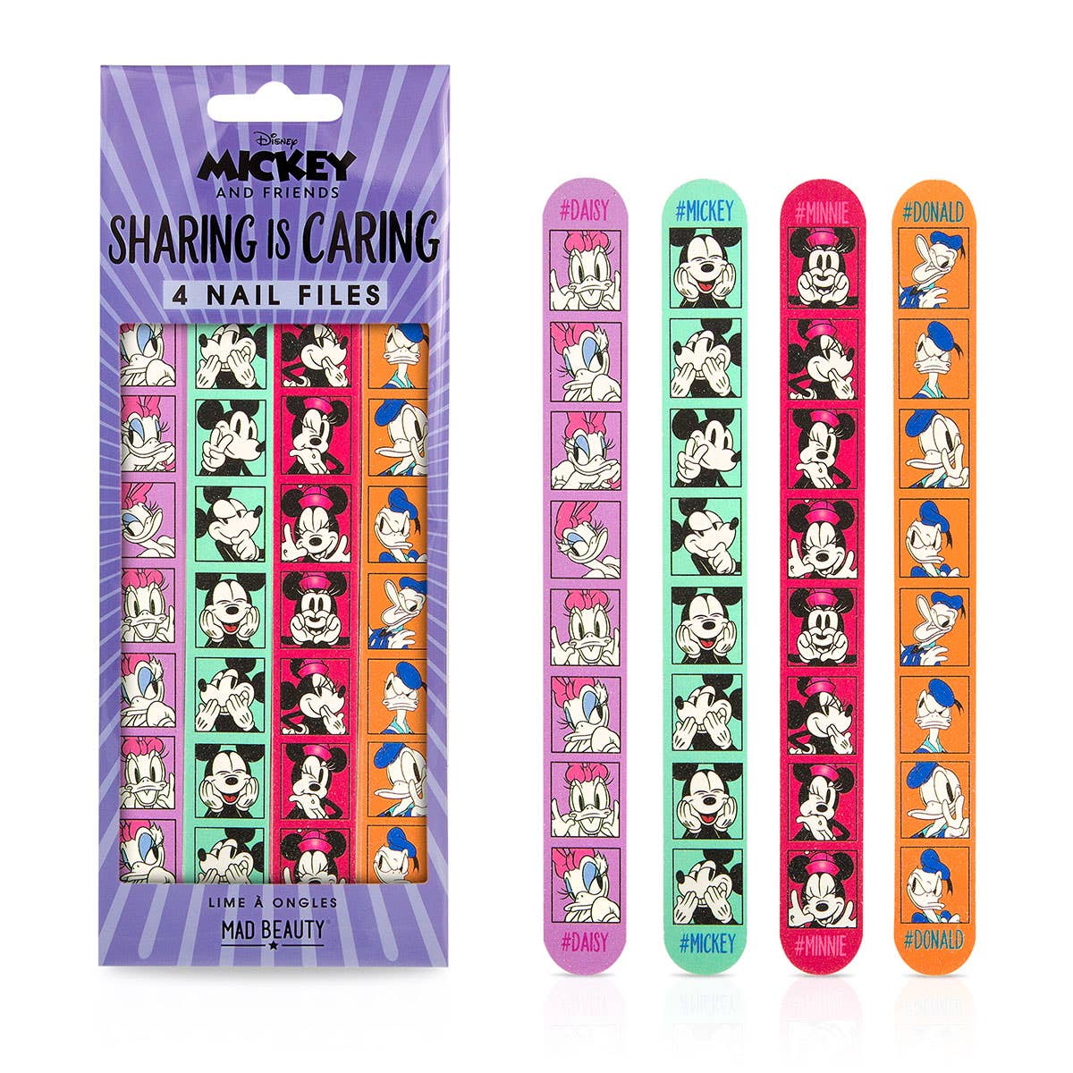 Accentra - Wholesale Nail File - Nail files DISNEY MICKEY AND FRIENDS 4 designs1