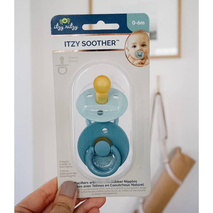 Itzy Ritzy - Wholesale Pacifier - Baby - *NEW SIZE* Itzy Sootherâ„¢ Natural Rubber Paci Sets