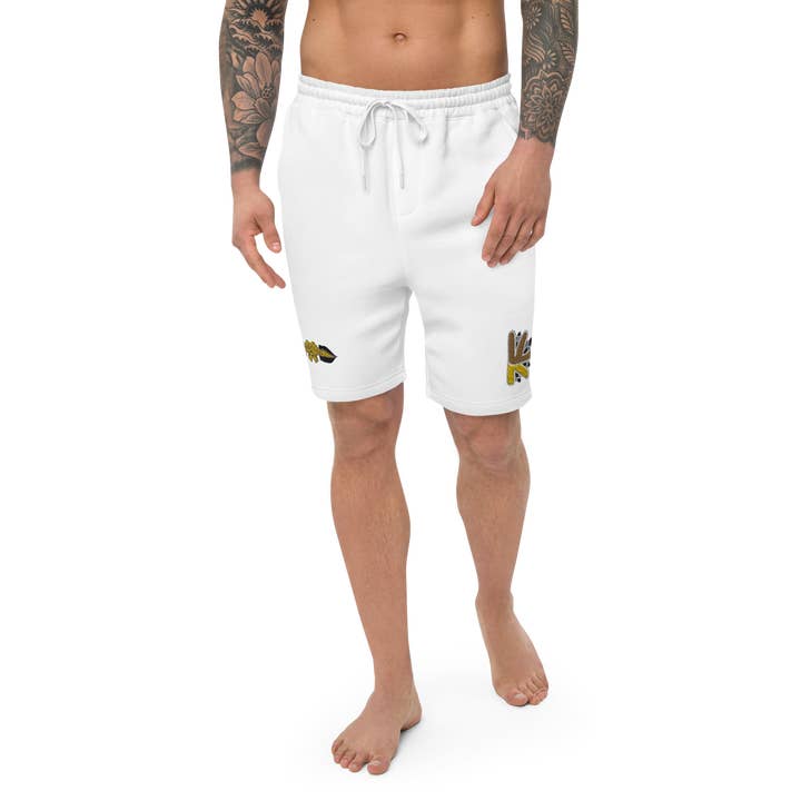 Mænds krooked ansigter fleece shorts for engroshandel hos Krooked Faces