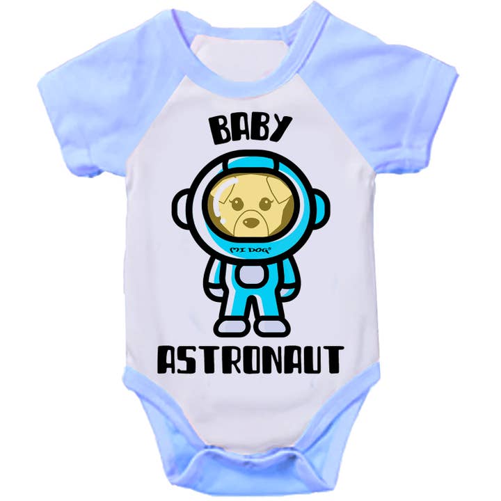 Mi Dog, bébé garçon, bébé astronaute, grenouillère pour la vente par MI DOG