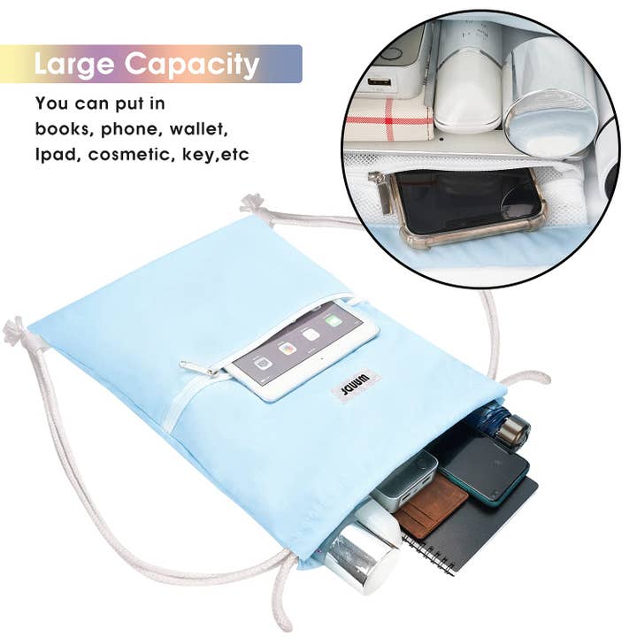 wandf - Wholesale Drawstring bag – Unisex - WANDF Drawstring Backpack Sport Yoga Gym Shopping String Bag47