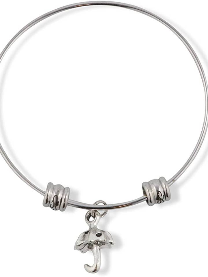 Bracelet jonc fantaisie avec motif champignon à pois Emerald Park pour la vente par Dave The Bunny