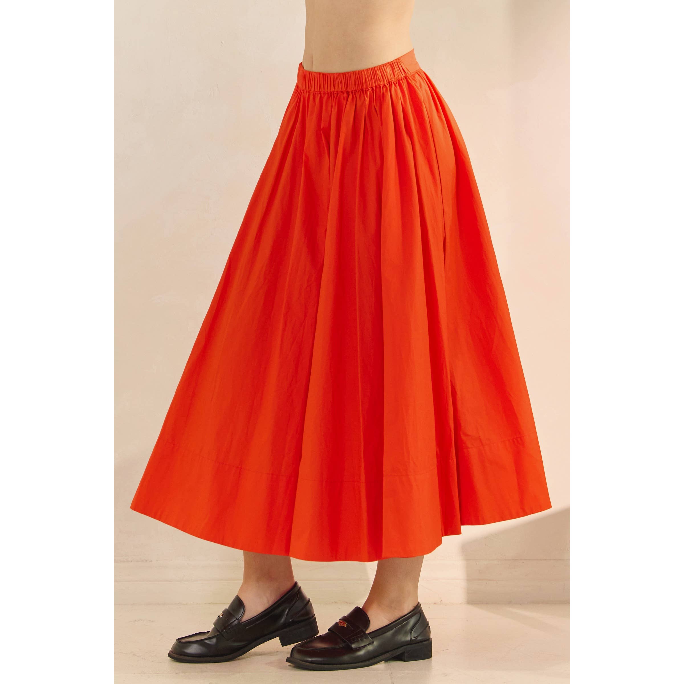 Veveret - Wholesale Skirt - Women's - Midi Pull on Skirt17