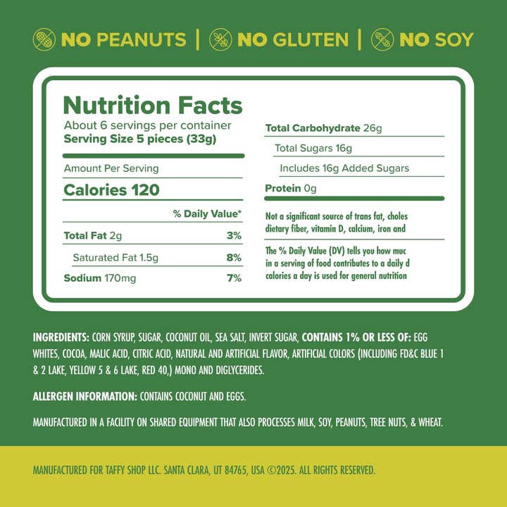 Taffy Shop - Wholesale Taffy - Kind of a Big Dill™ Taffy Bag5