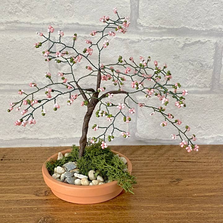 The Beaded Garden – wholesale DIY craft kit – Bonsai Tree Craft Kit for Adults. Creative Gift.1
