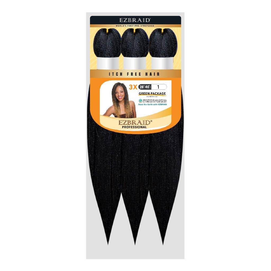 EZBRAID UK – Großhandel Extensions – EZBRAID Grünes Paket 51 cm – 3 Stück0