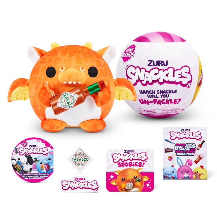 Boule à collectionner Zuru Mini Snackles 5,5 pouces pour la vente par HGP Group
