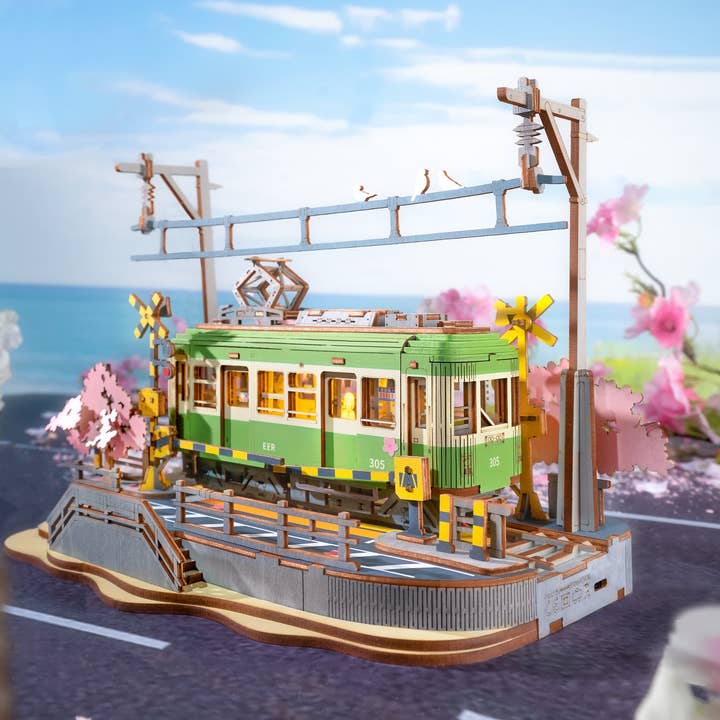 Robotime - Wholesale Puzzle - Adult - TGS02 Sakura Journey Robotime Rolife 3D Wooden Puzzle kits6
