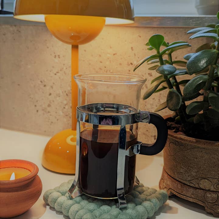 Cool Trade Winds – Großhandel Untersetzer – Kleine quadratische Filzuntersetzer aus Filzkugeln5