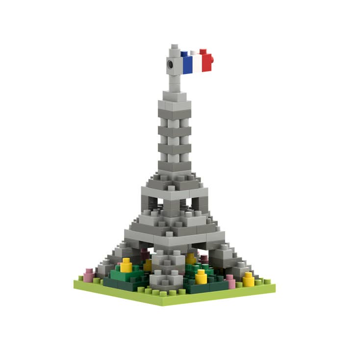 Brixies - Wholesale Build-a-Toy - Kids - BRIXIES Eiffel Tower postcard1
