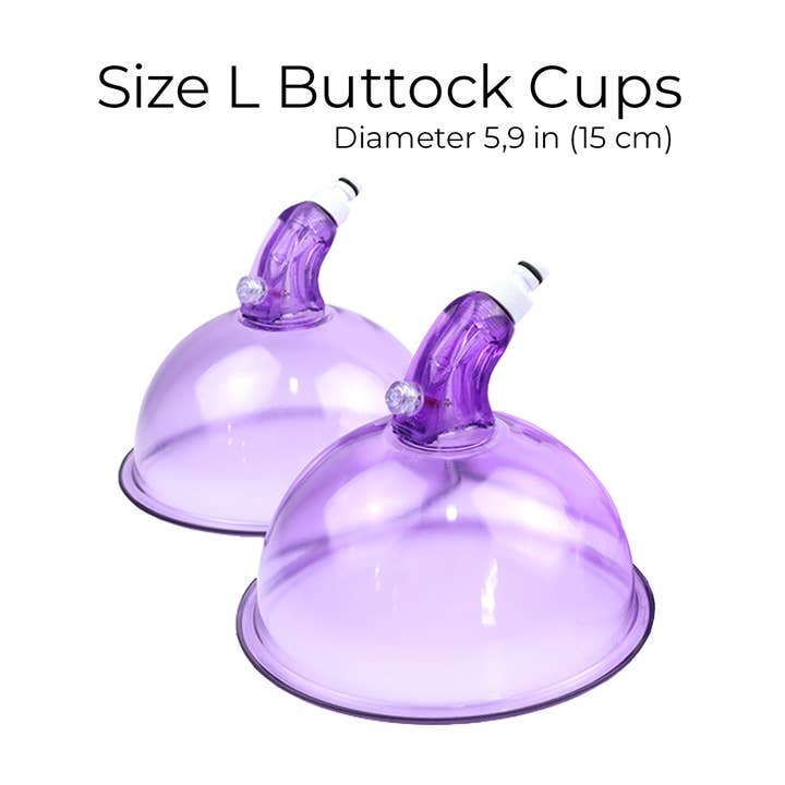 Beauty spa Virtual LLC - Wholesale Body Cupping Set - Size L Vacuum Therapy Cups Butt Lifting 15 cm diameter4
