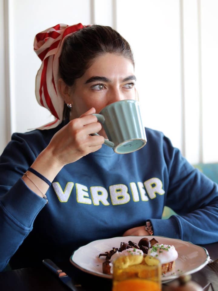 Livingeneva - Wholesale Graphic Sweatshirt - Women's - Verbier Sweatshirt