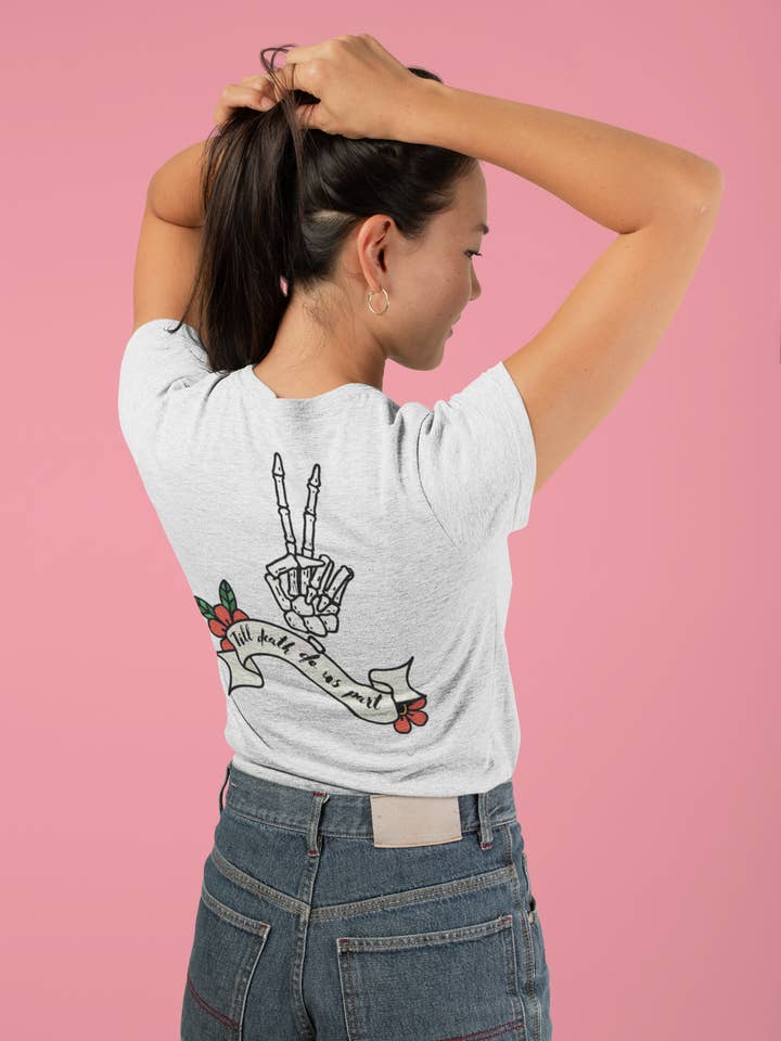 Never Knew I Needed - Wholesale Screen Printed T-Shirt - Women's - Till Death Do Us Part Tee - Bridal Apparel