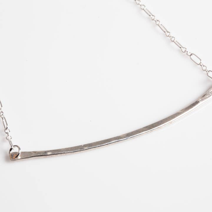 Sonia Hand-Forged 14KT Gold Fill Pendant Necklace for wholesale by Forge + Fire