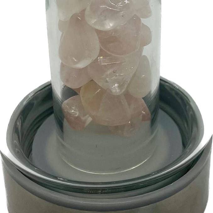 chakra-chic.com - Wholesale Water Bottle - Crystal Elixir Gemstone Water Bottle 16 oz with Carry Strap17