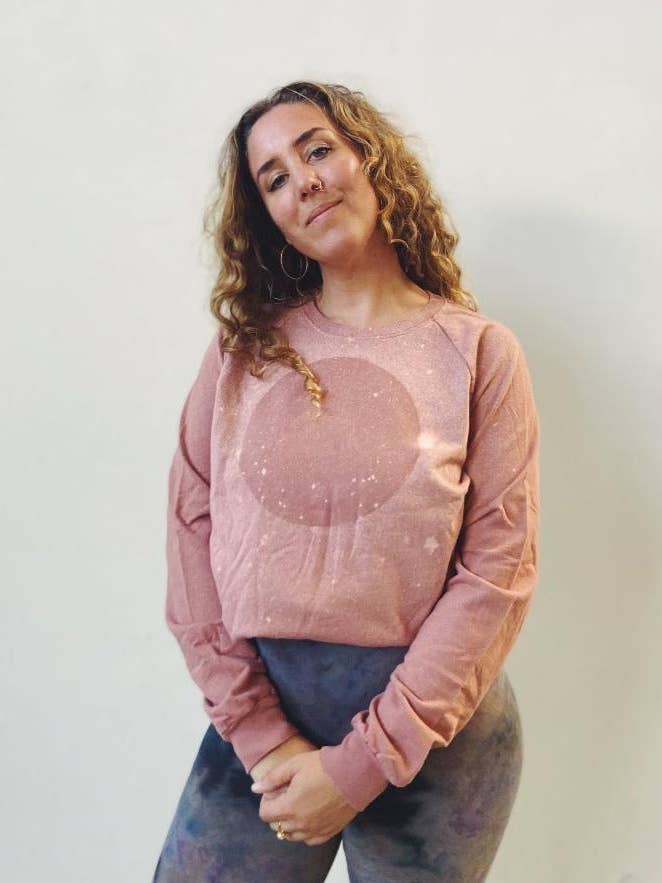 Fleece Luminary Sweatshirt (5 colors) for wholesale by Mira Blackman