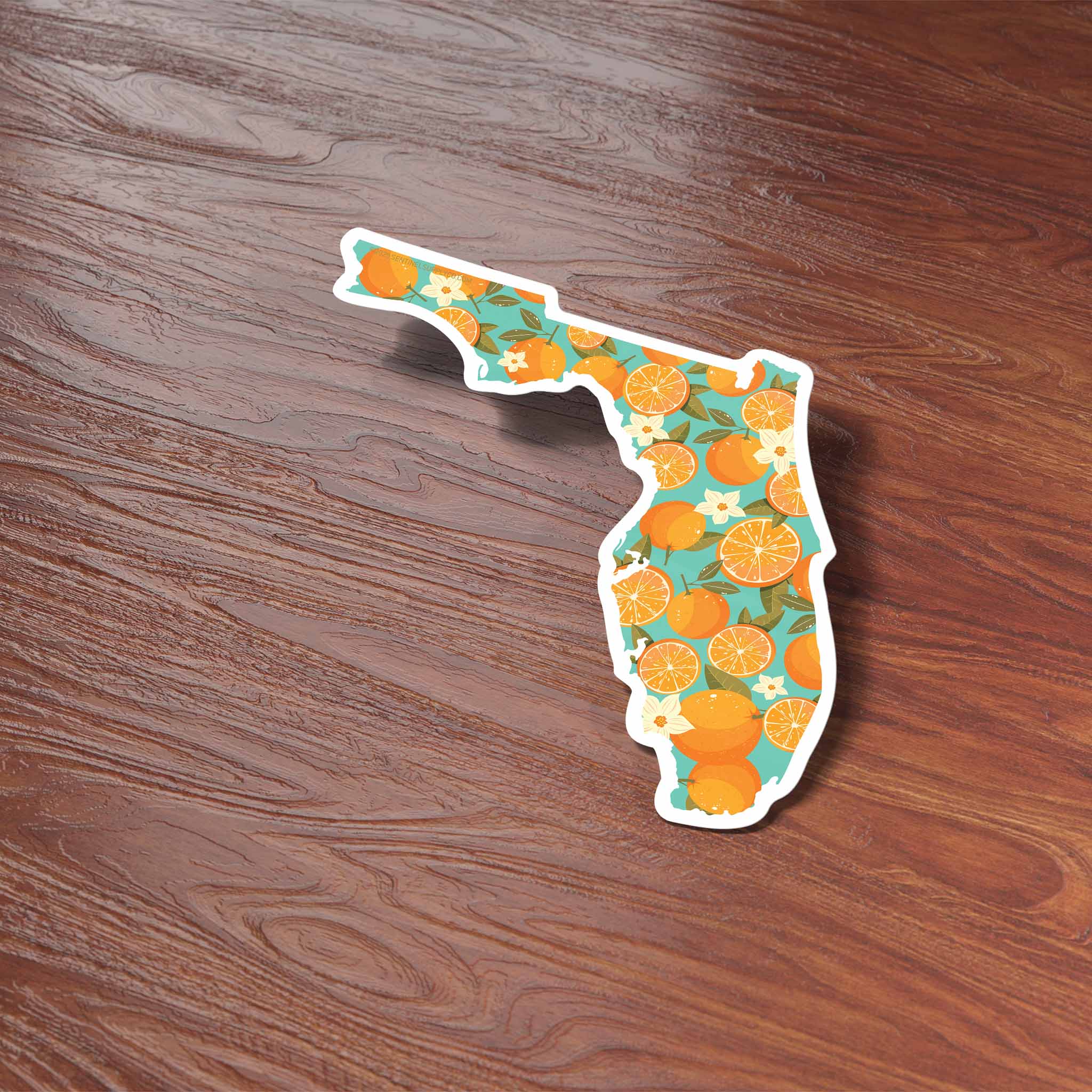 Sentinel Supply - Wholesale Sticker - Florida Orange Bumper Sticker - Cute FL Decals3