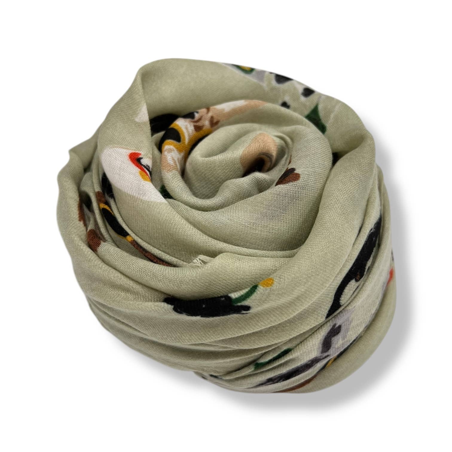 London Scarves - Wholesale Scarf - Women's - Dogs Print Wearing Accessories
4