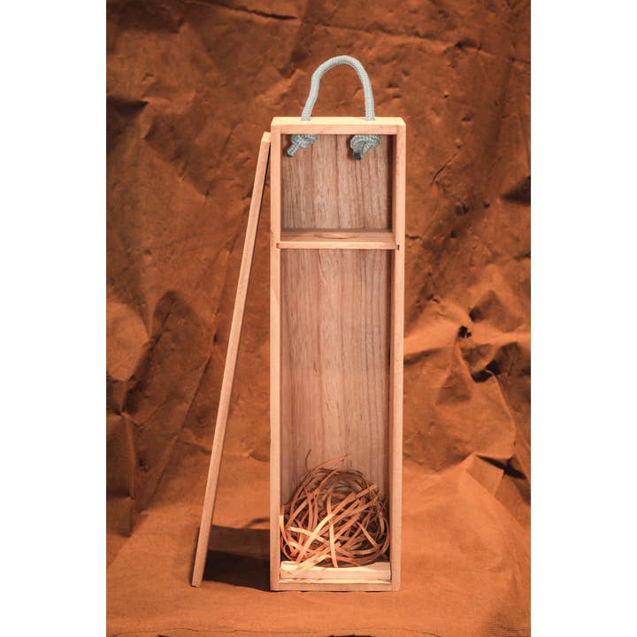 Plenty Concepts - Wholesale Gift Box - Unfinished Bottle Wood Box