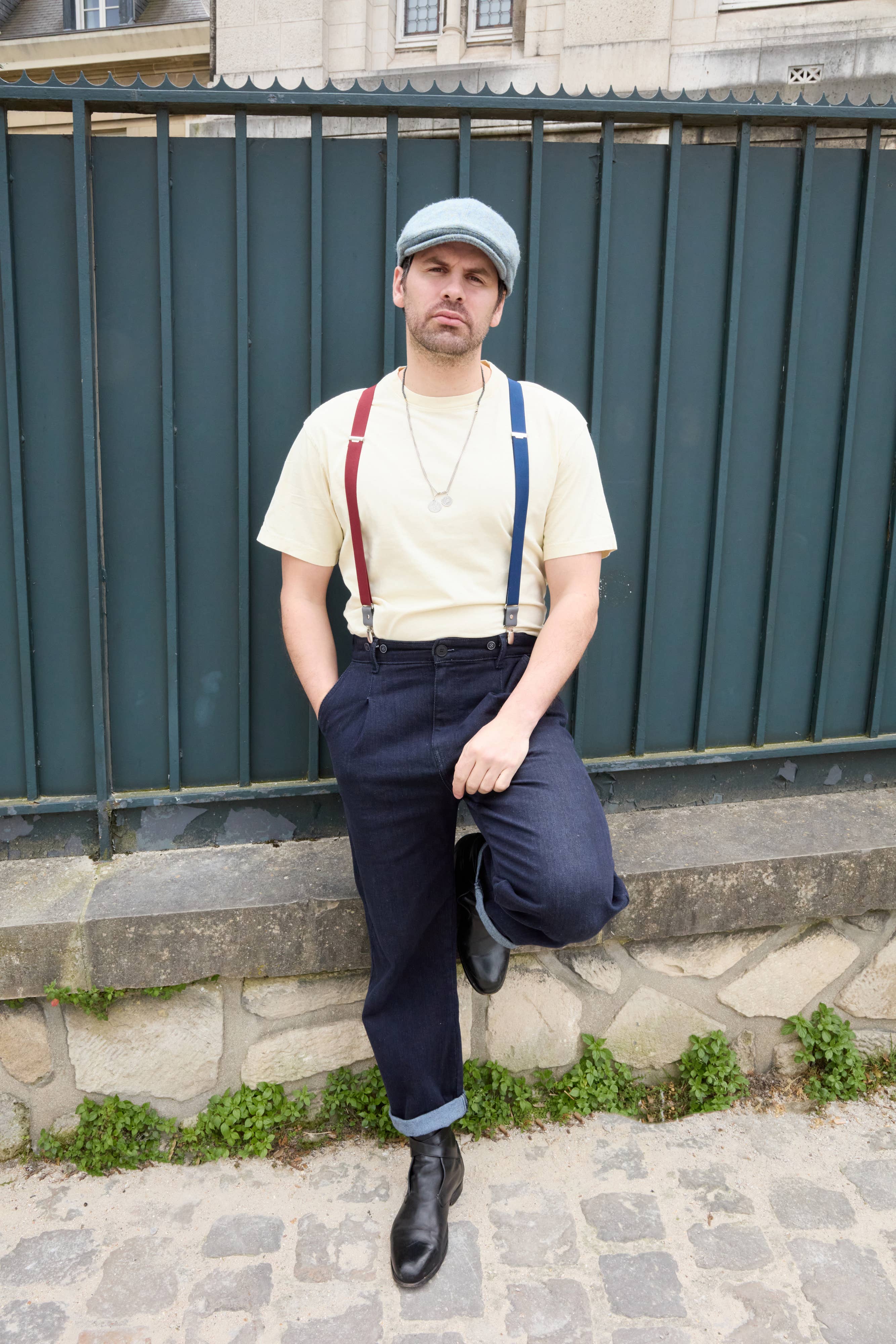 VERTICAL L'ACCESSOIRE - Wholesale Belt - Unisex - Parisian mid-wide straps1