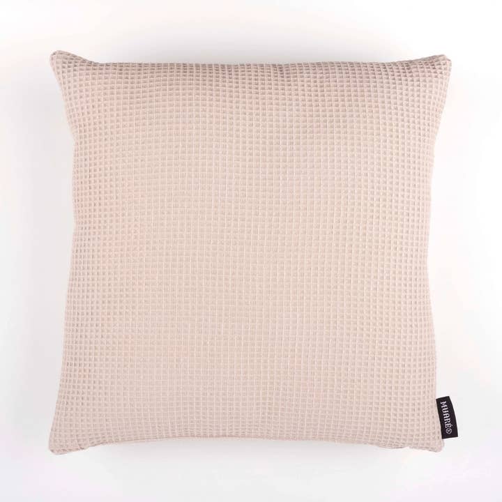 Waffle Pink Cushion Cover 50X50 Cm for wholesale by SG HOGAR