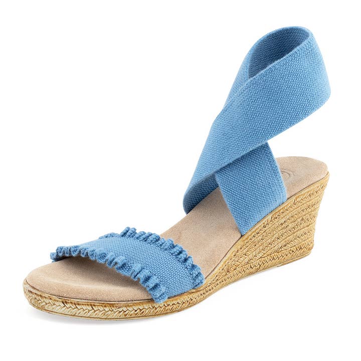 Carolina Spring 25 -Wrap-Up Espadrille Wedge Sandal for wholesale by Charleston Shoe Co.