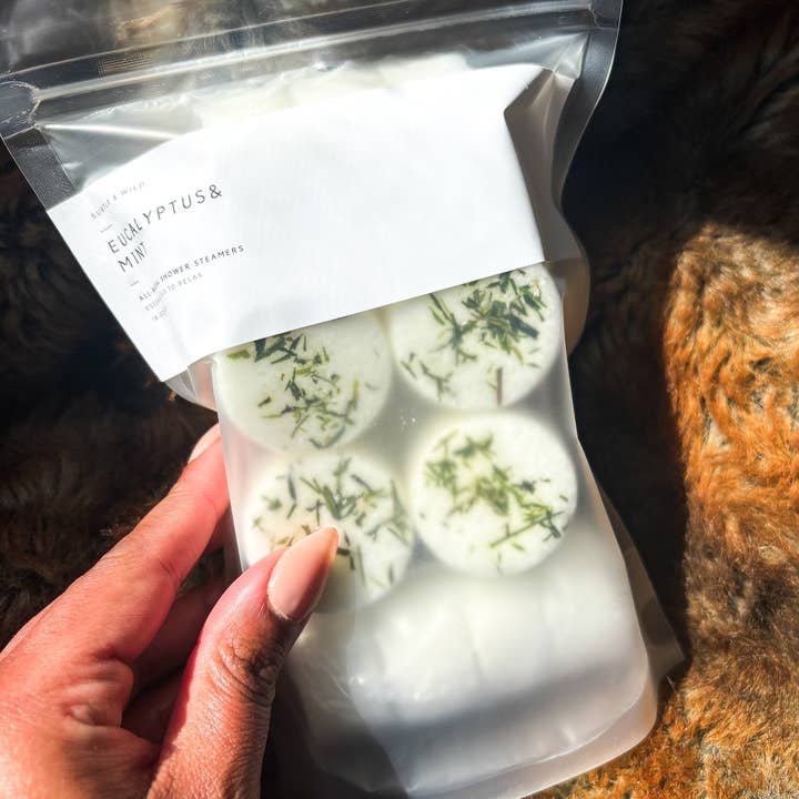 Subtle & Wild – wholesale Shower steamer/bomb – Eucalyptus & Peppermint Shower Steamers|Menthol|Bath Bombs