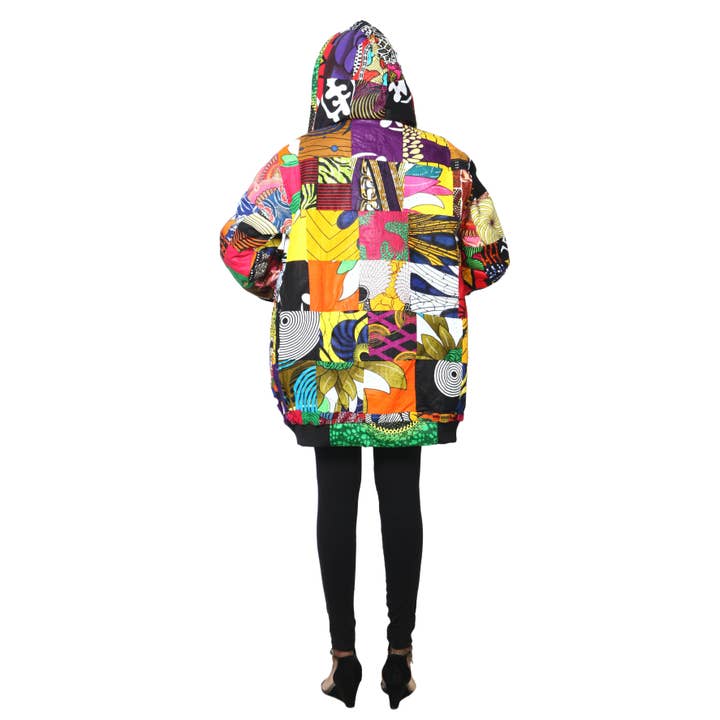 African Stars - Wholesale Retailer Display - Apparel - Unisex Reversible Jacket -- FI-2720