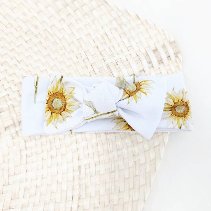 Bandeau à nœud en forme de tournesol pour la vente par Tribe of Five