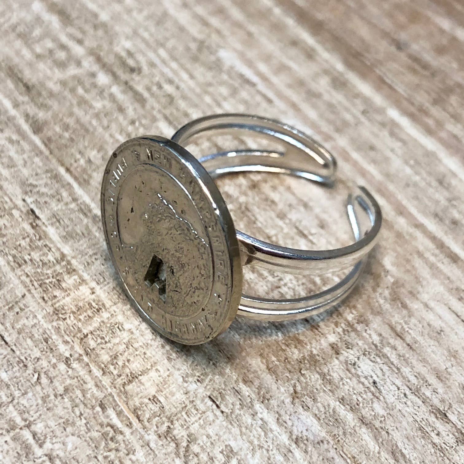Lorraine Frances Jewelry - Wholesale Band/Stacked Ring - Vintage Token Sterling Ring3