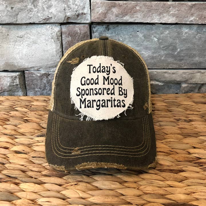 BohoGroove - Wholesale Trucker Hat - Women's - Today's Good Mood Sponsored by Margaritas