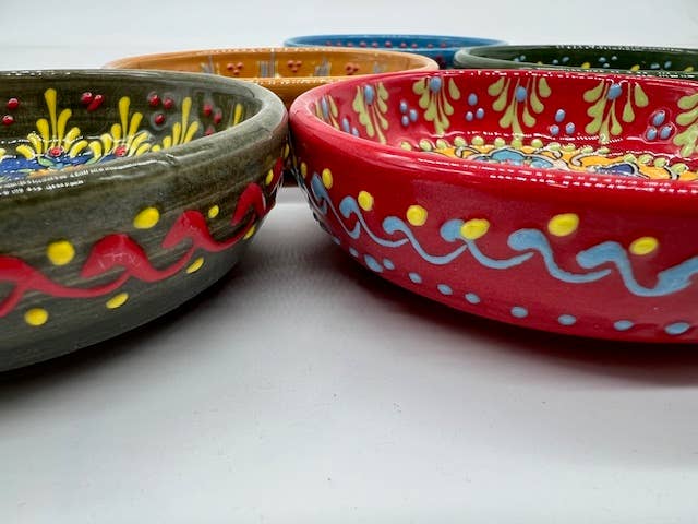 Natto USA - Wholesale Decorative Plate/Dish/Bowl - Ceramic Bowls Shallow 4" **SPECIAL SALE **$4.95**4