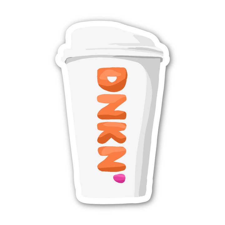 Sticker New England Hot Coffee 1 for wholesale by Copper & Print