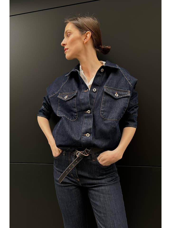 PREGO - Wholesale Denim Jacket - Women's - Idris Jacket - denim6