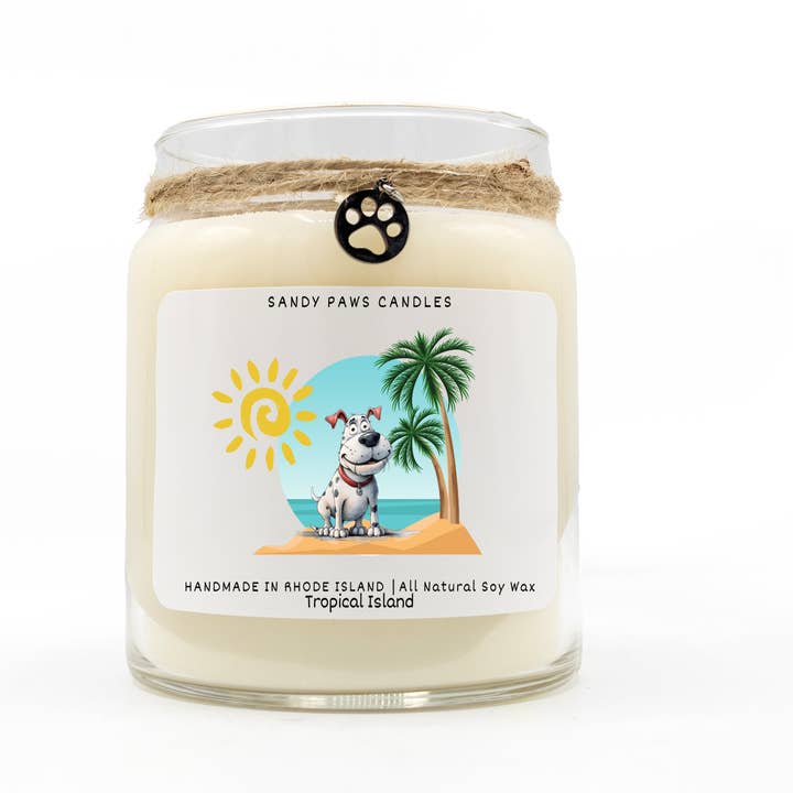 Sandy Paws Candles - Wholesale Jar/Filled Candle - Quirky Dogs - Soy Wax Candles11