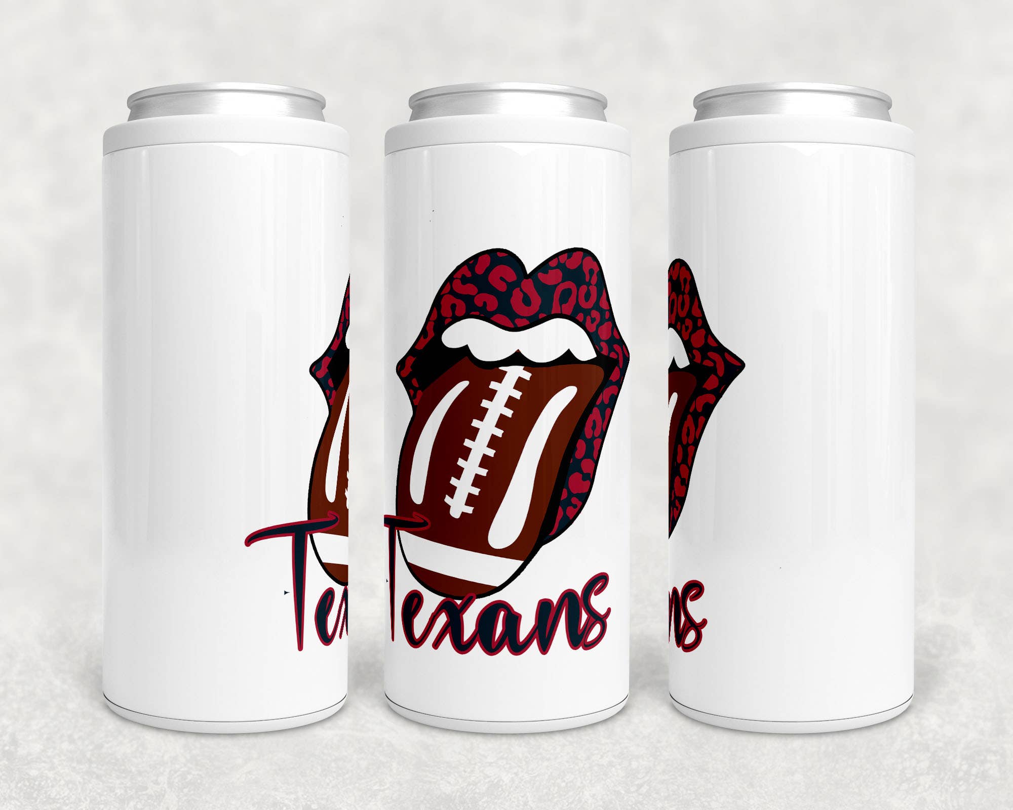 Into The Desert - Wholesale Drink Huggers & Koozies - Texans Skinny Can Cooler