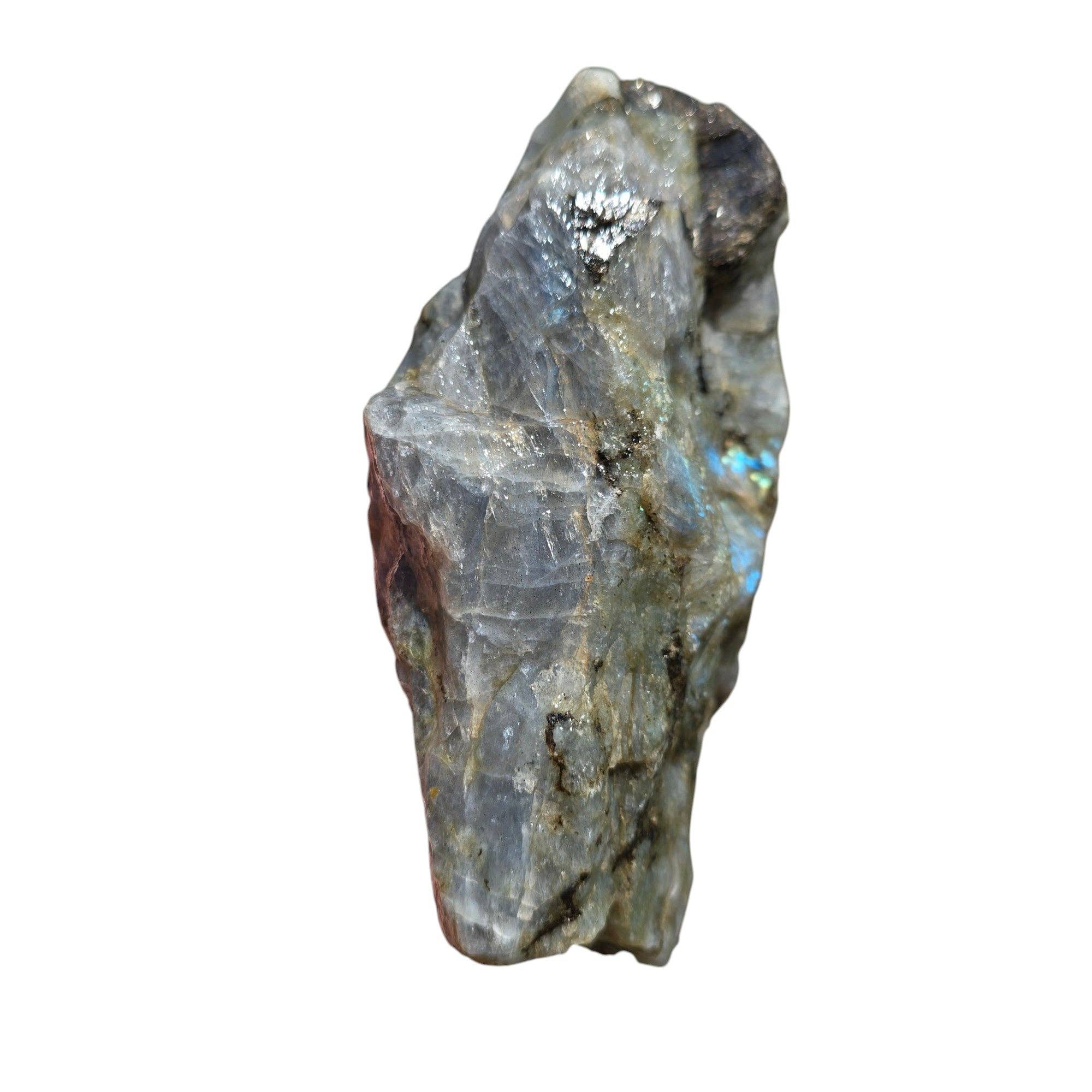 Lapidary Central – wholesale Spiritual stone/crystal – Labradorite Rough Chunk – Madagascar Flash with Rare Pink & Purple2