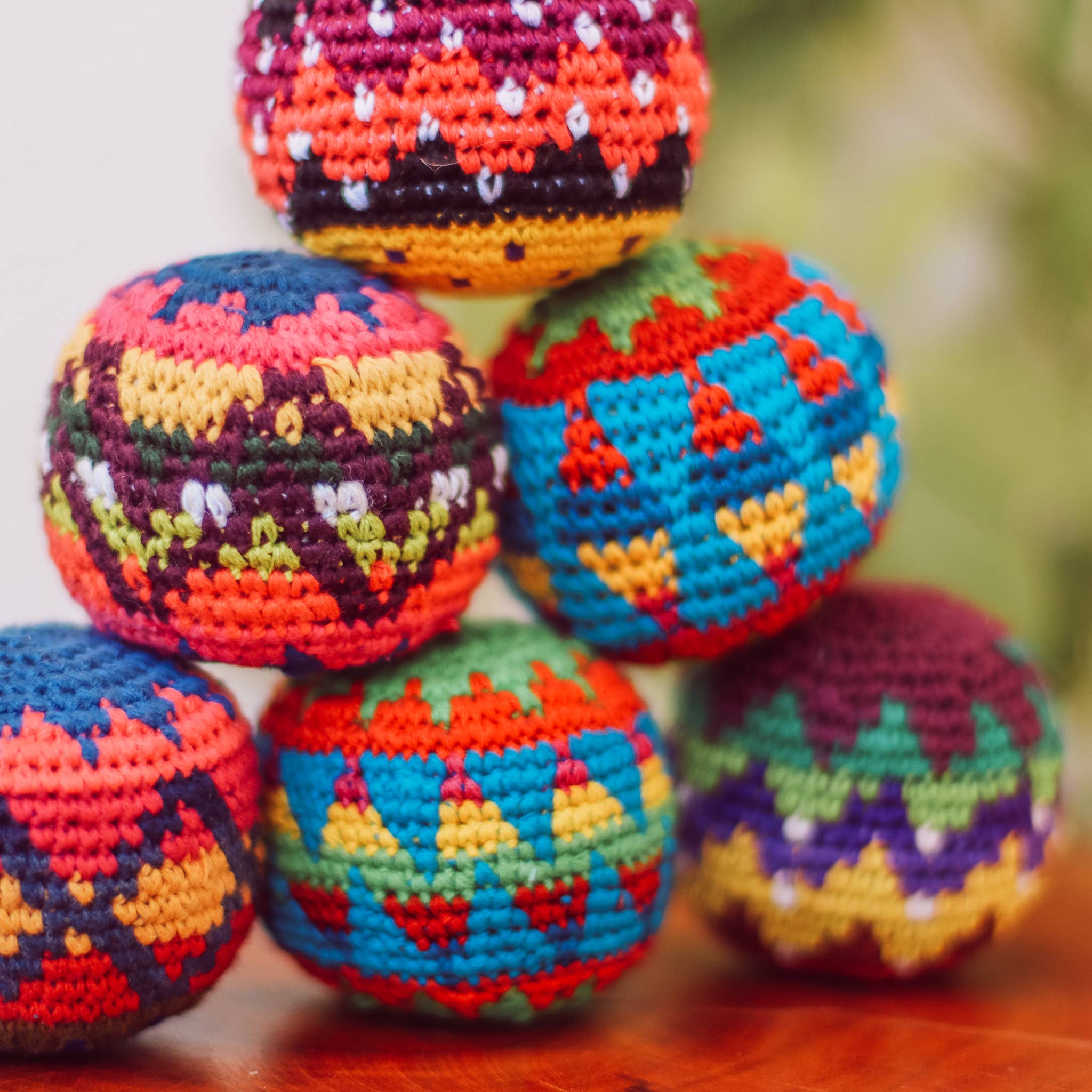 Tipico Tico – wholesale Classic toy – Kids – Handmade Crochet Hacky Sack1