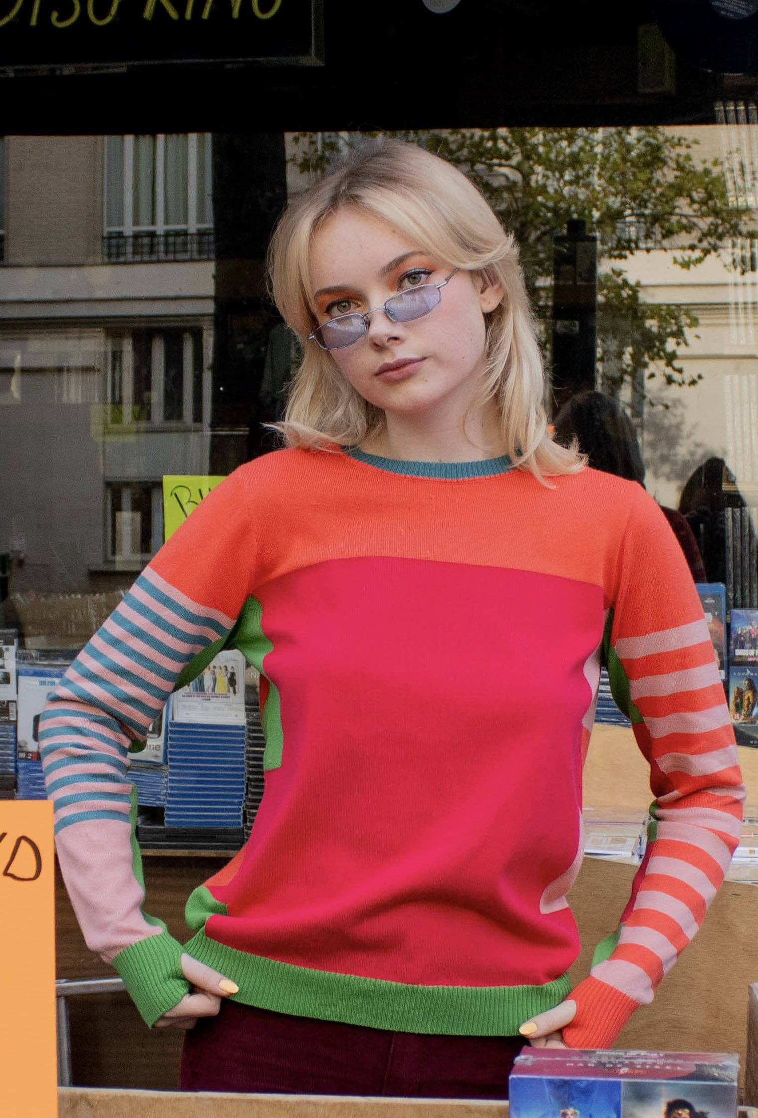 Lo Neel - Wholesale Knit Sweater - Women's - Céline Sunset Jumper4