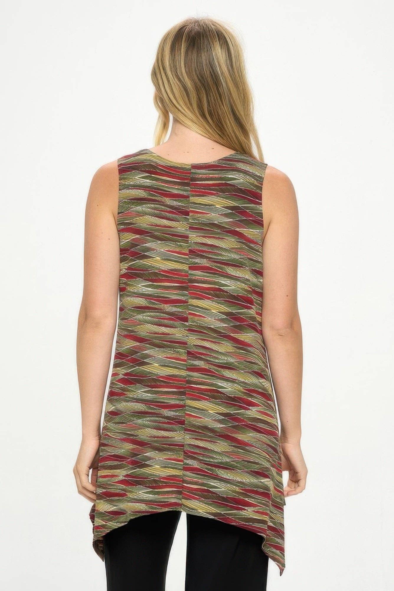 CC Wholesale Clothing - Wholesale Tunic - Women's - Hit Shark Bite Hem Tank4