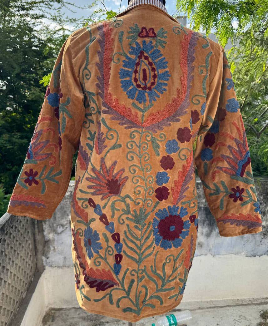 bhavnas boutique - Wholesale Jacket - Women's - Handcrafted Cotton Suzani Jacket Bohemian Style Coat Jacket 5