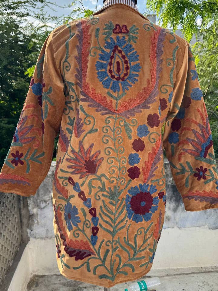 bhavnas boutique - Wholesale Jacket - Women's - Handcrafted Cotton Suzani Jacket Bohemian Style Coat Jacket 5