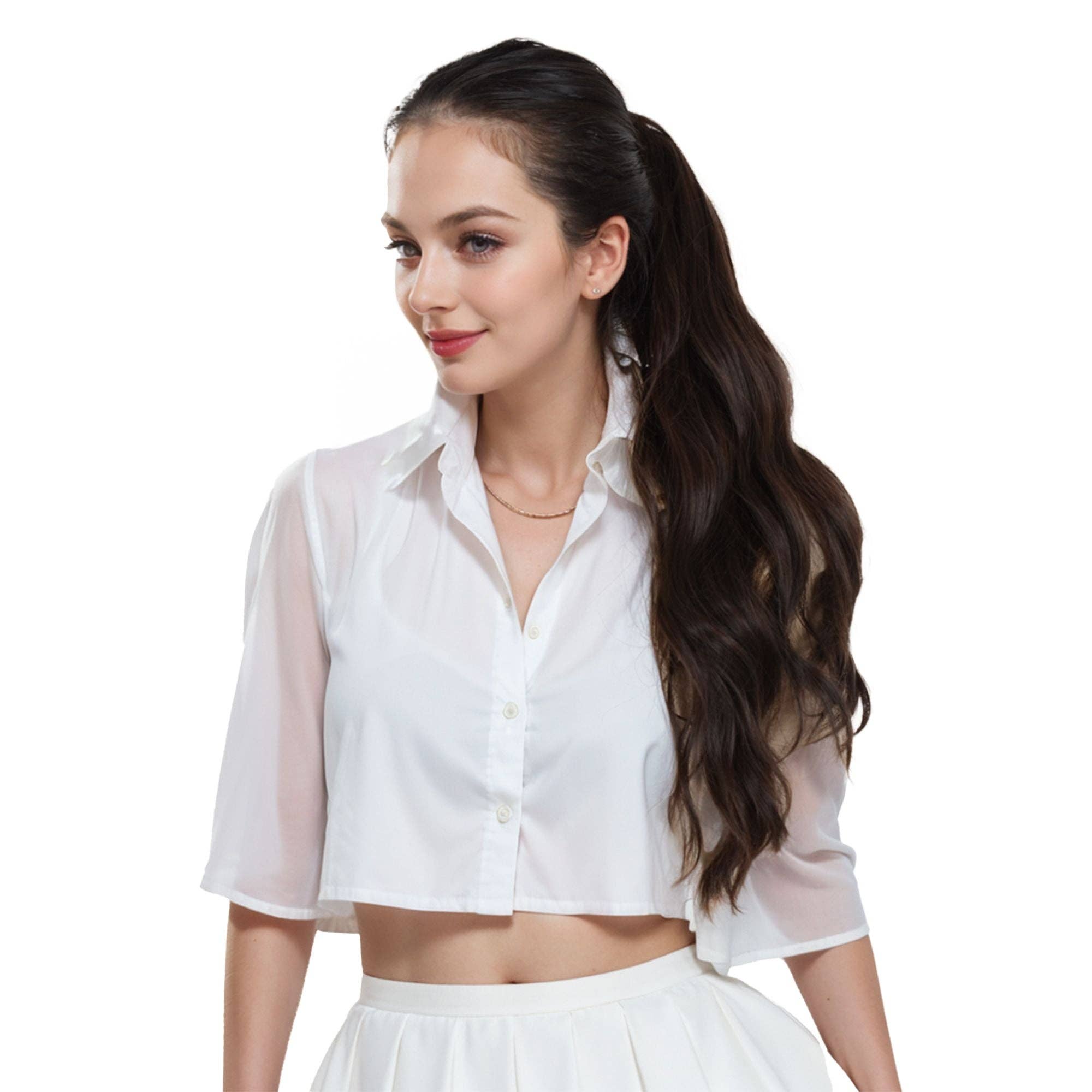 AK Brand - Wholesale Hair Extensions - Long Drawstring Ponytail Hair Extension 22 Inch Synthetic17