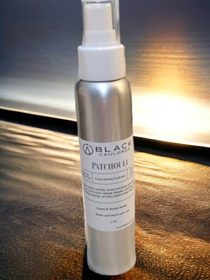 Patchouli - Leinen- und Raumspray für den Großhandel von Black Cauldron Soap Co.