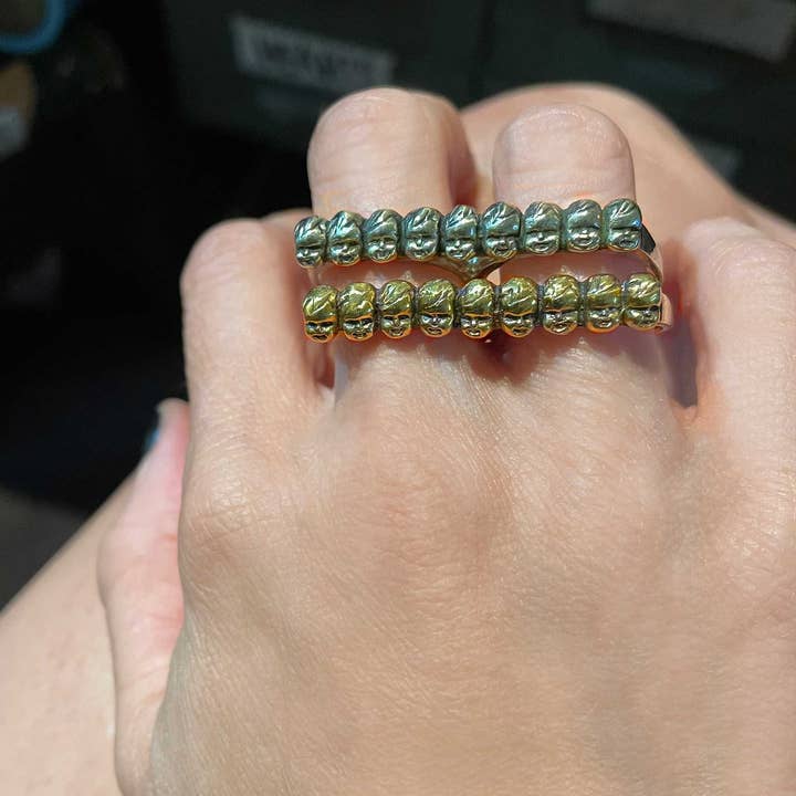 Anomaly Jewelry - Wholesale Band/Stacked Ring - Baby Head Knuckle Ring5