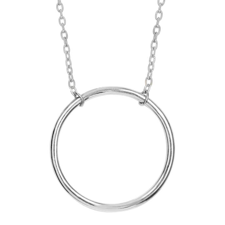 Circle Halskette - Silber für den Großhandel von Saywite
